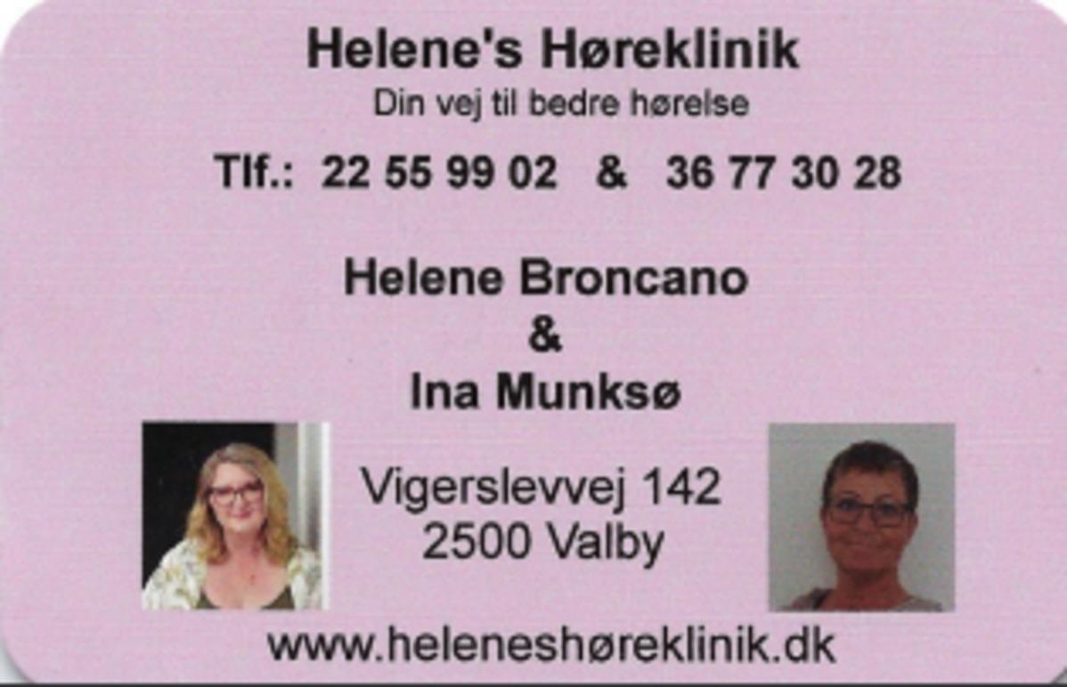 Helene's Høreklinik / Ørepropper v/Helene Broncano 1