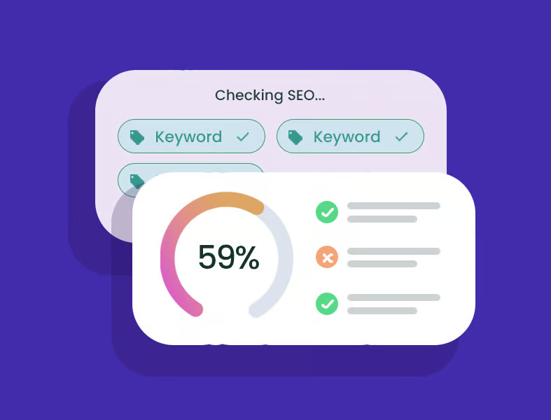 SEO check tabeller
