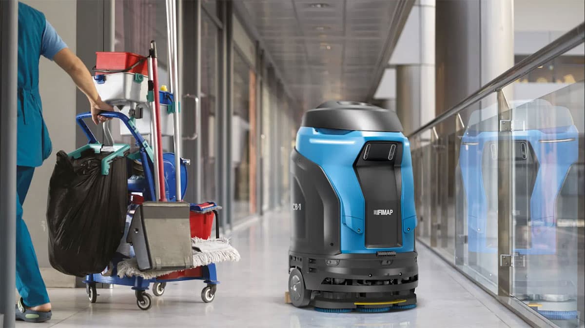 Fremtidens rengøring: Effektiv drift med robotgulvvasker til industrien