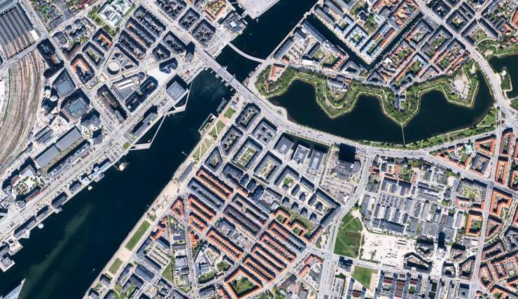 København S fra luften