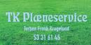 Tk Plæneservice logo