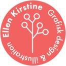 Ellen Kirstine - Grafisk design & illustration logo
