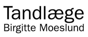 Tandlæge Birgitte Moeslund logo