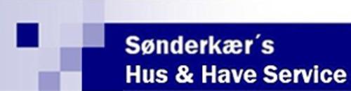 Sønderkærs Hus & Have Service logo