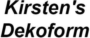 Kirsten's Dekoform logo