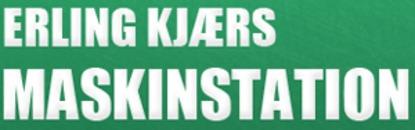 Erling Kjærs Maskinstation logo