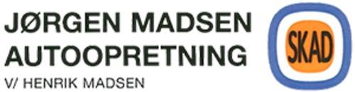 Jørgen Madsen Autoopretning v. Henrik Madsen logo
