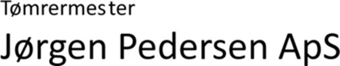 Tømrermester Jørgen Pedersen ApS logo