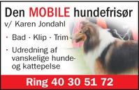 Jondahl - Den mobile hundefrisør logo