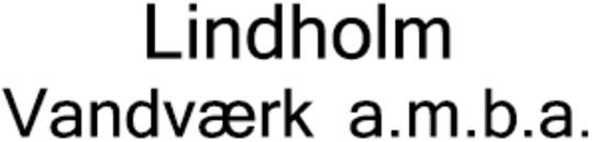 Lindholm Vandværk a.m.b.a. logo