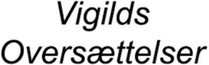 Vigilds Oversættelser v/Eva Vigild logo