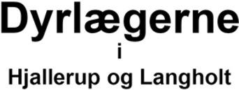 Dyrlægerne i Hjallerup og Langholt logo