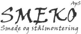 Smeko ApS Smede og Stålmontering logo