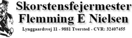 Aut. Skorstensfejermester - Flemming E. Nielsen logo