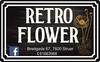 Retro Flower logo