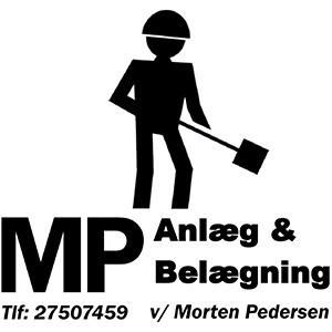 Mp anlæg og belægning v/Morten Pedersen logo