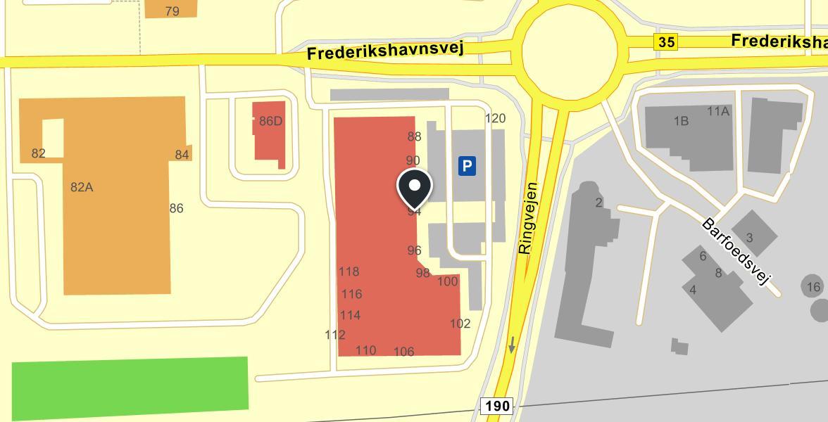 BOXIT Hjørring map