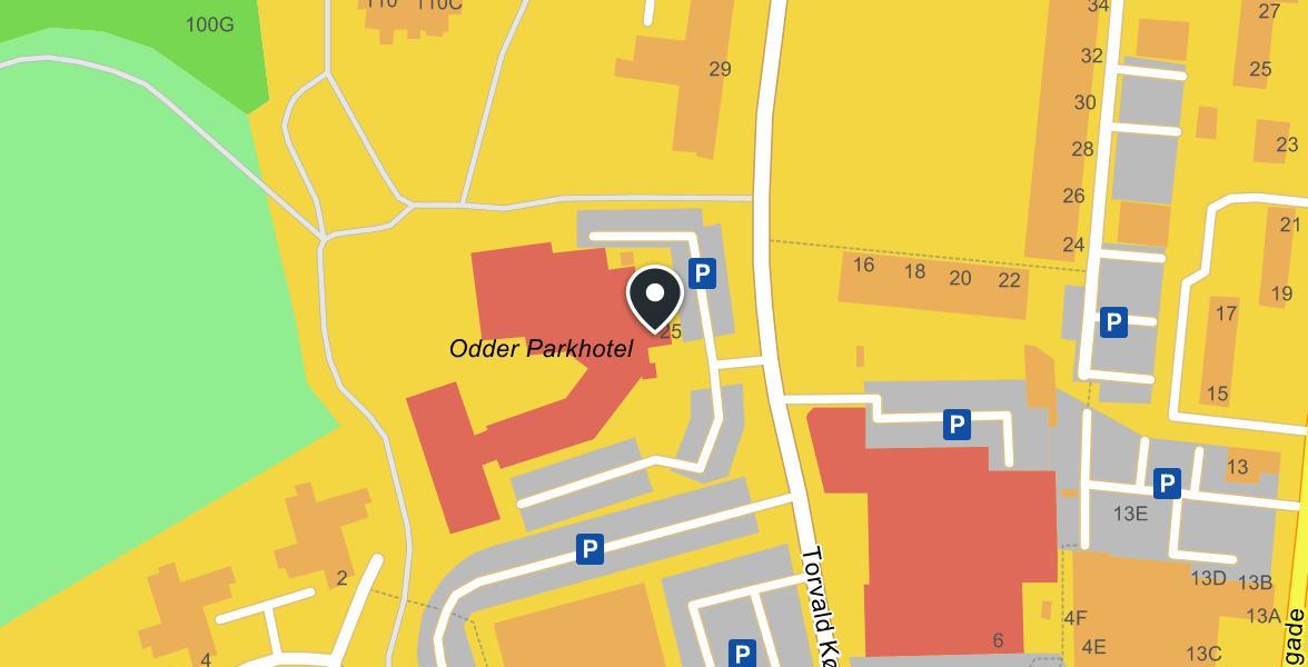 Montra Odder Parkhotel map