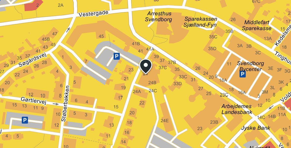 RUS Rusmiddelrådgivning for unge i Svendborg map