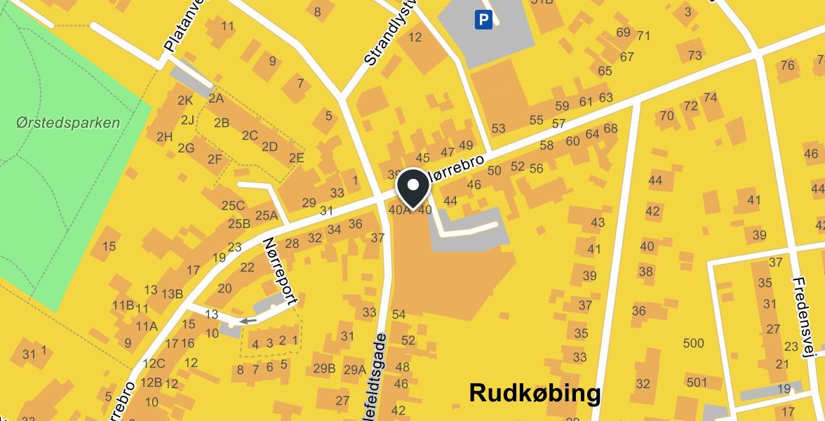 Dansk Outlet Rudkøbing ApS map