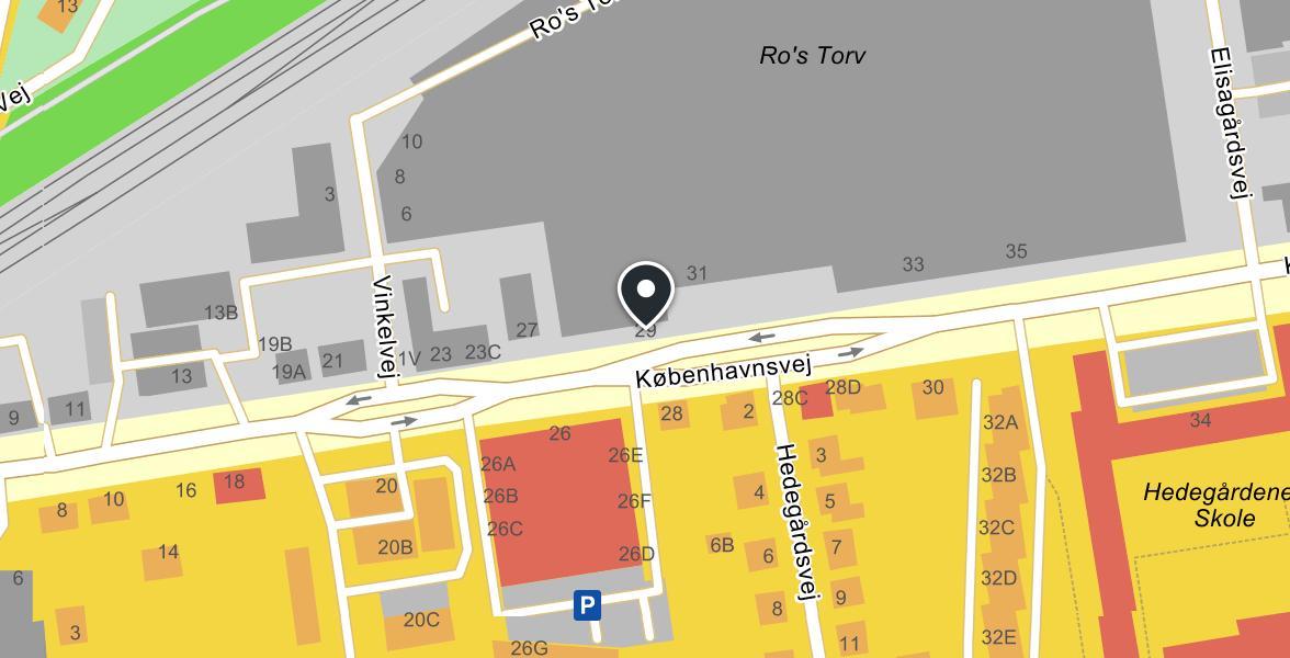 Wokshop Roskilde / Ro's Torv map
