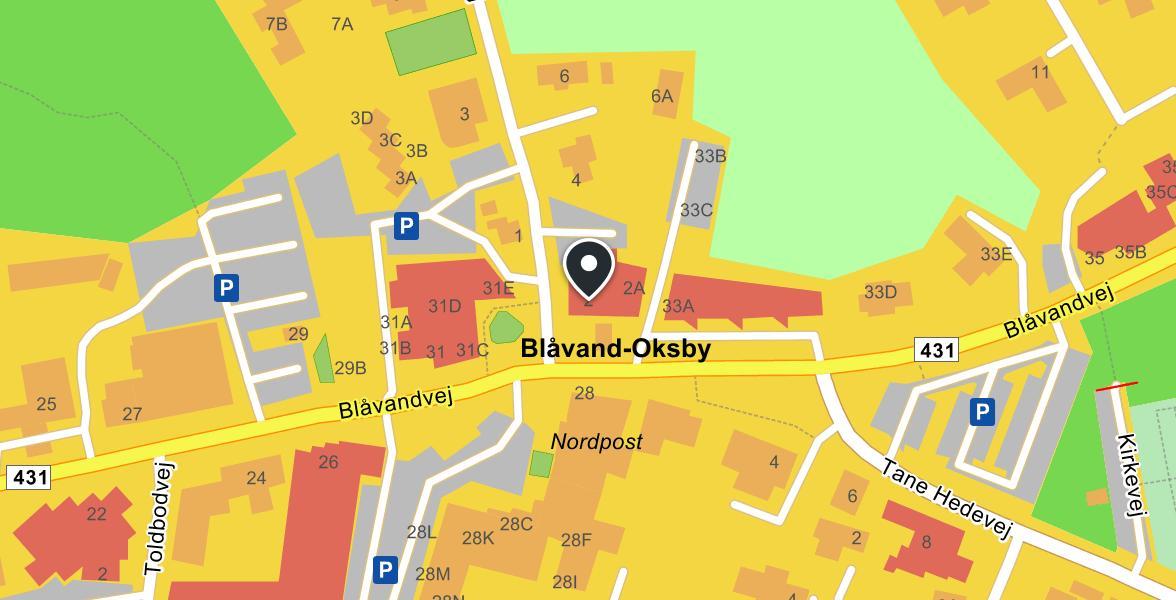 Blåvand Fiskerestaurant og butik I/S map