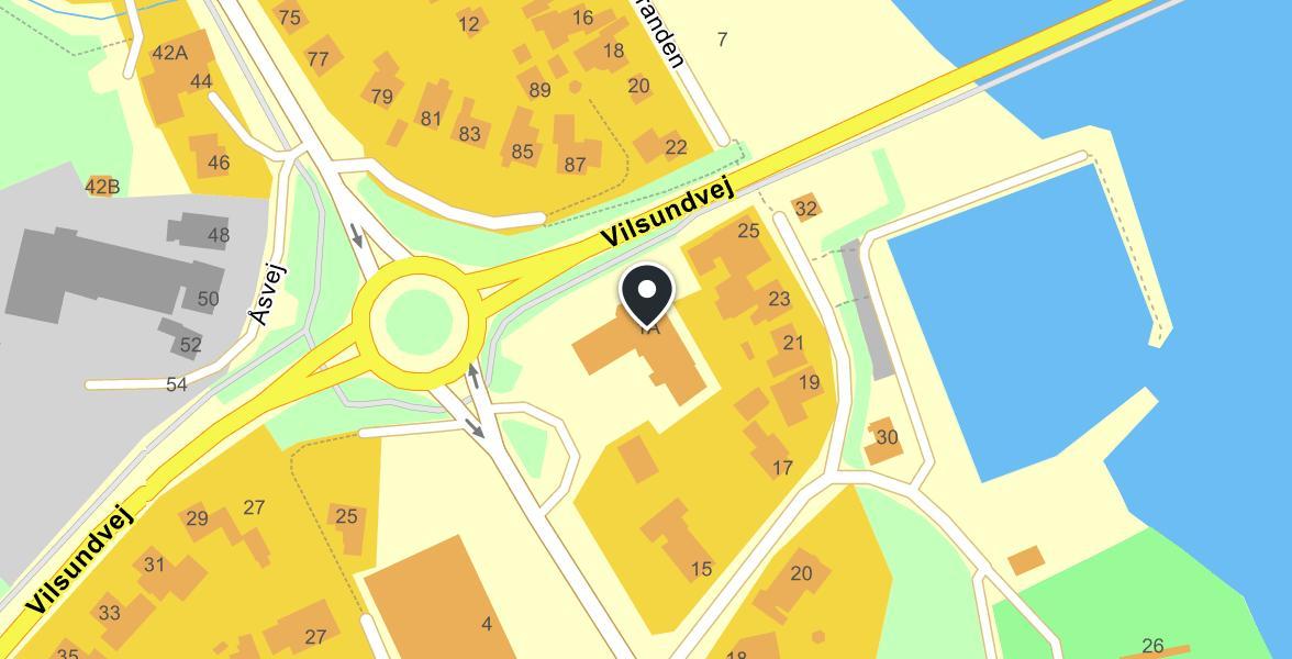 OK Plus Vilsund map
