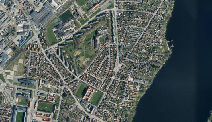 Viborg fra luften